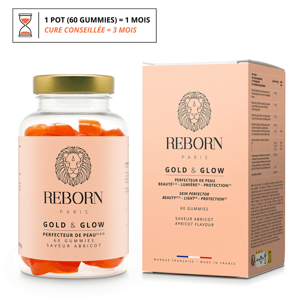 Cure de gummies pour une belle peau