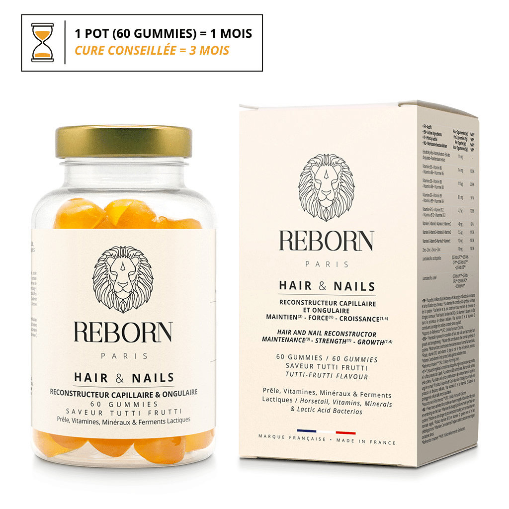 Cure de Gummies Cheveux & Ongles