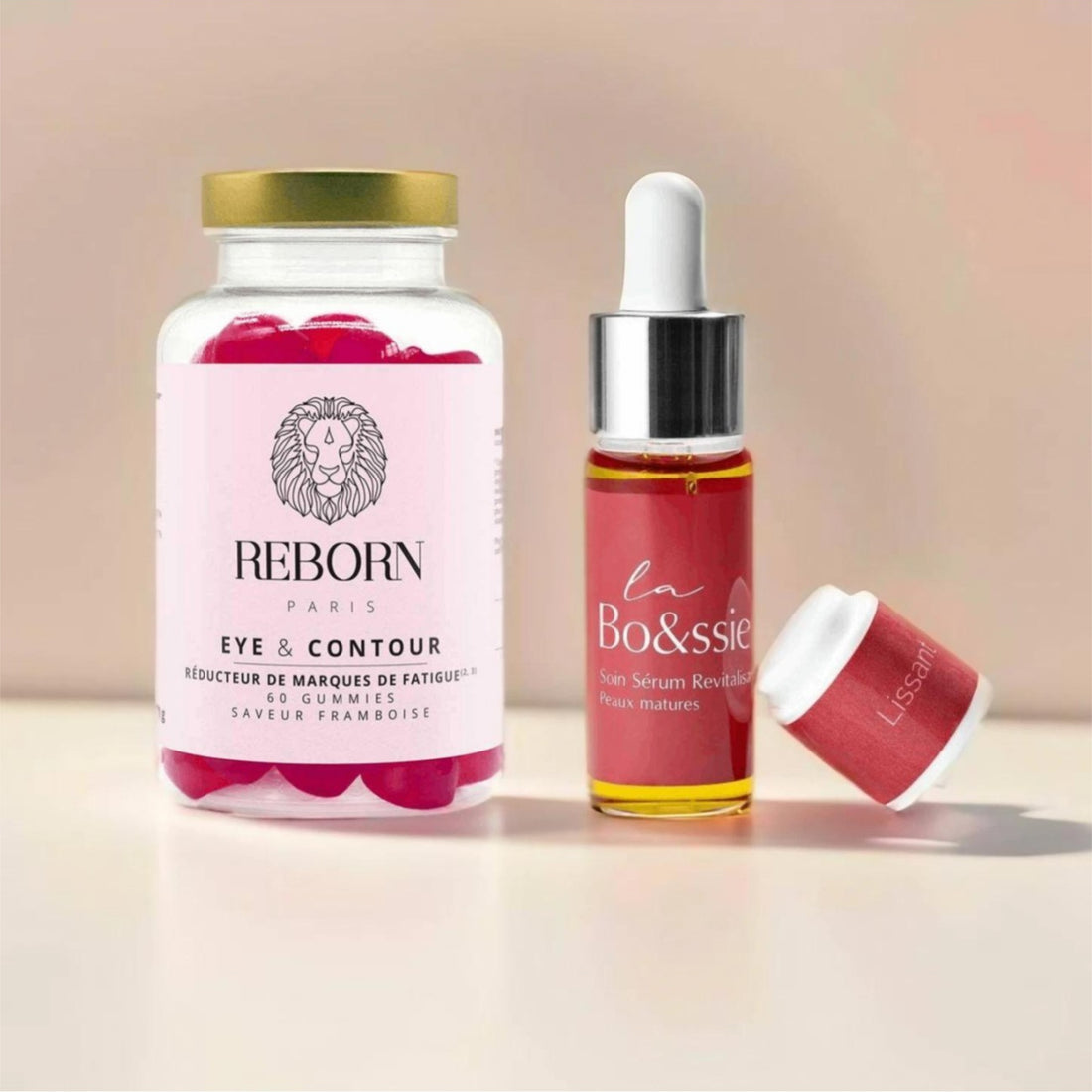 pack antiage gummies Eye & Contour anti poches anticernes et soiin sérum revitalisant lissant